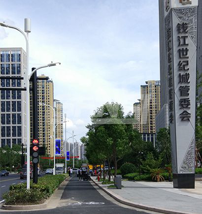 杭州錢江世紀(jì)城智慧路燈