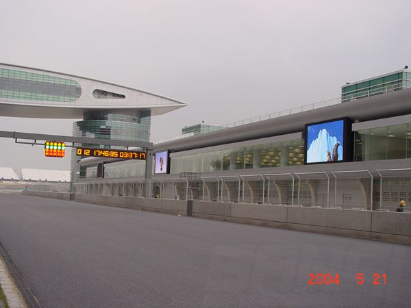 上海F1賽車場(chǎng)室內(nèi)全彩led顯示屏