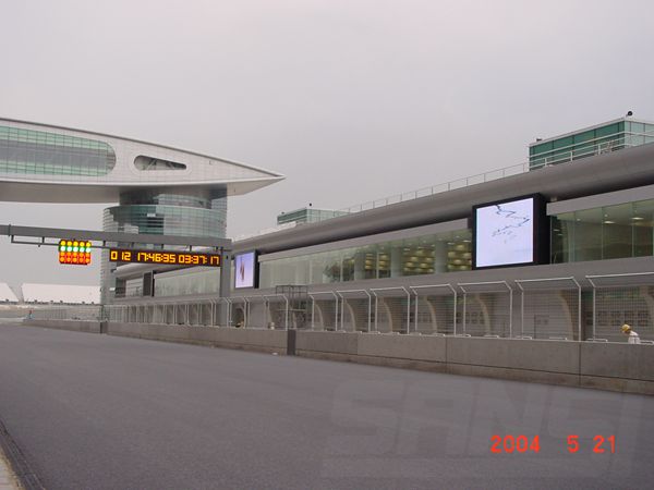 上海F1賽車場(chǎng)室內(nèi)led全彩顯示屏