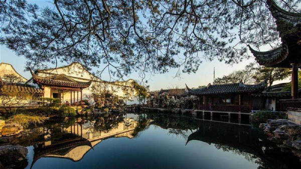 蘇州古典園林景觀/圖片源于網(wǎng)絡