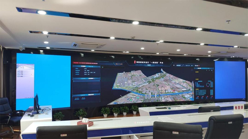 超高清,LED顯示技術(shù),助力,智慧城市,信息可視化